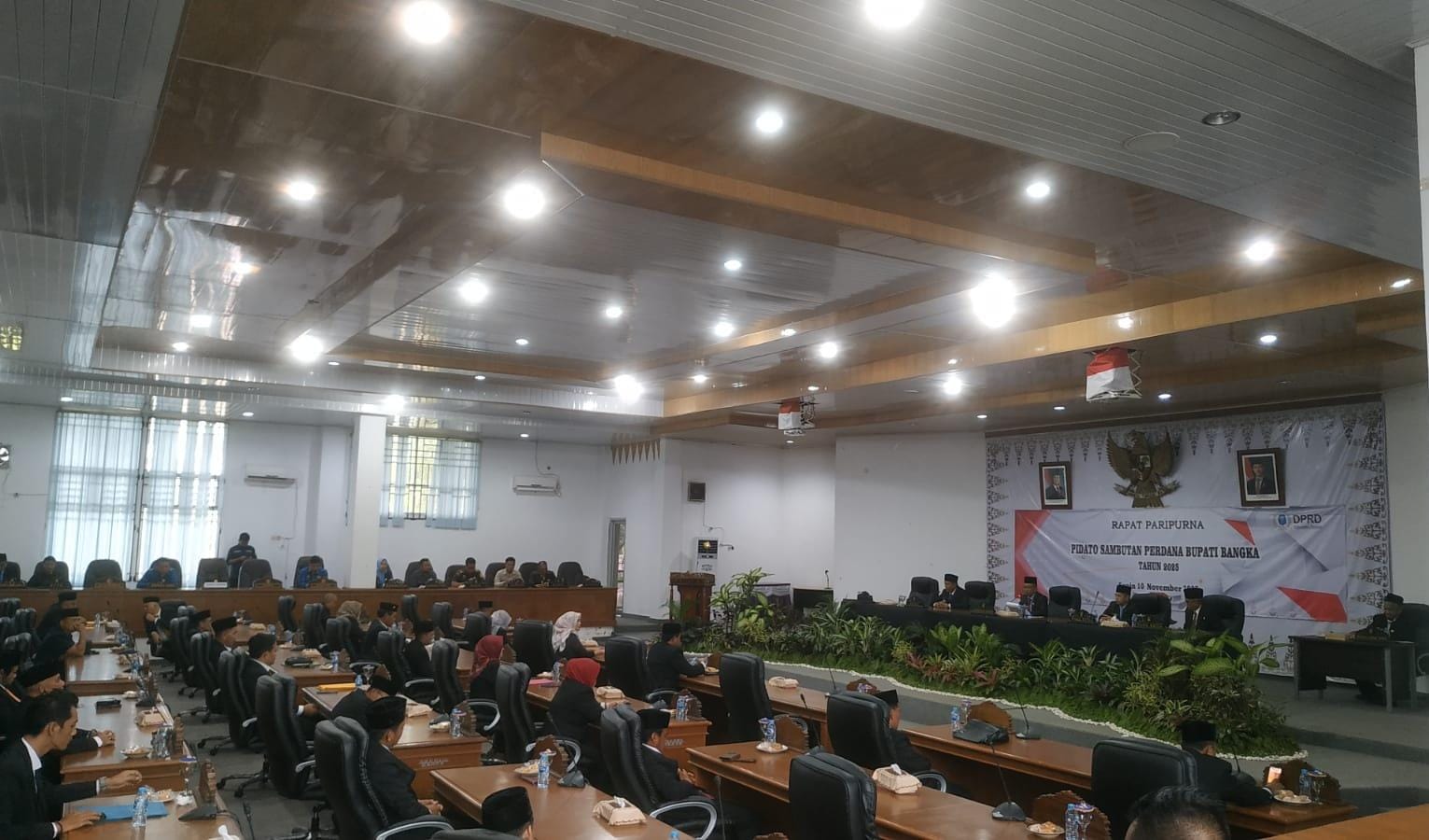 DPRD Bangka Dengar Sambutan Perdana Bupati Bangka, Fery Insani Ajak Semua Pihak Kolaborasi 