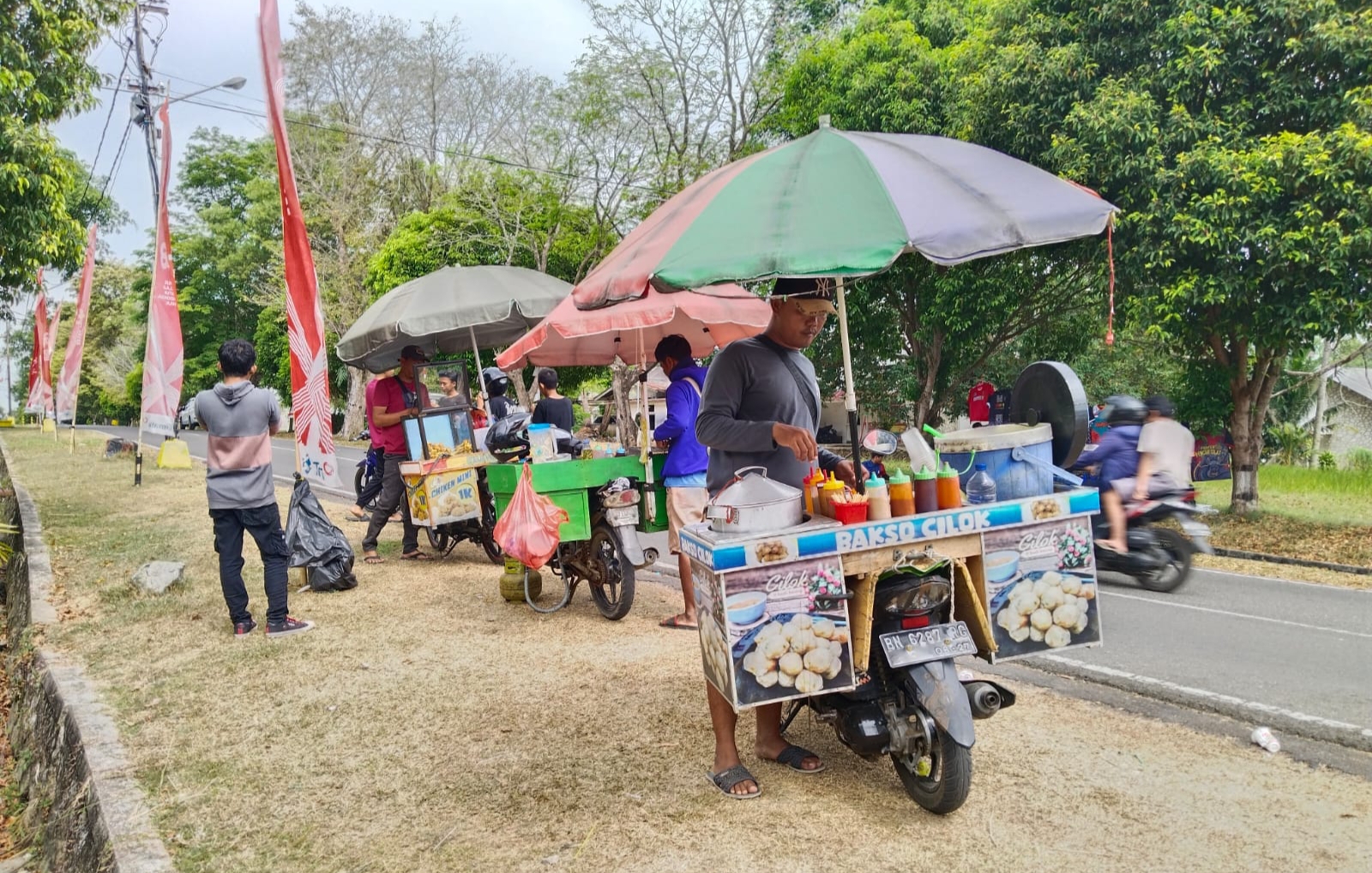 Selama Porprov VI Babel Pedagang Raup Cuan