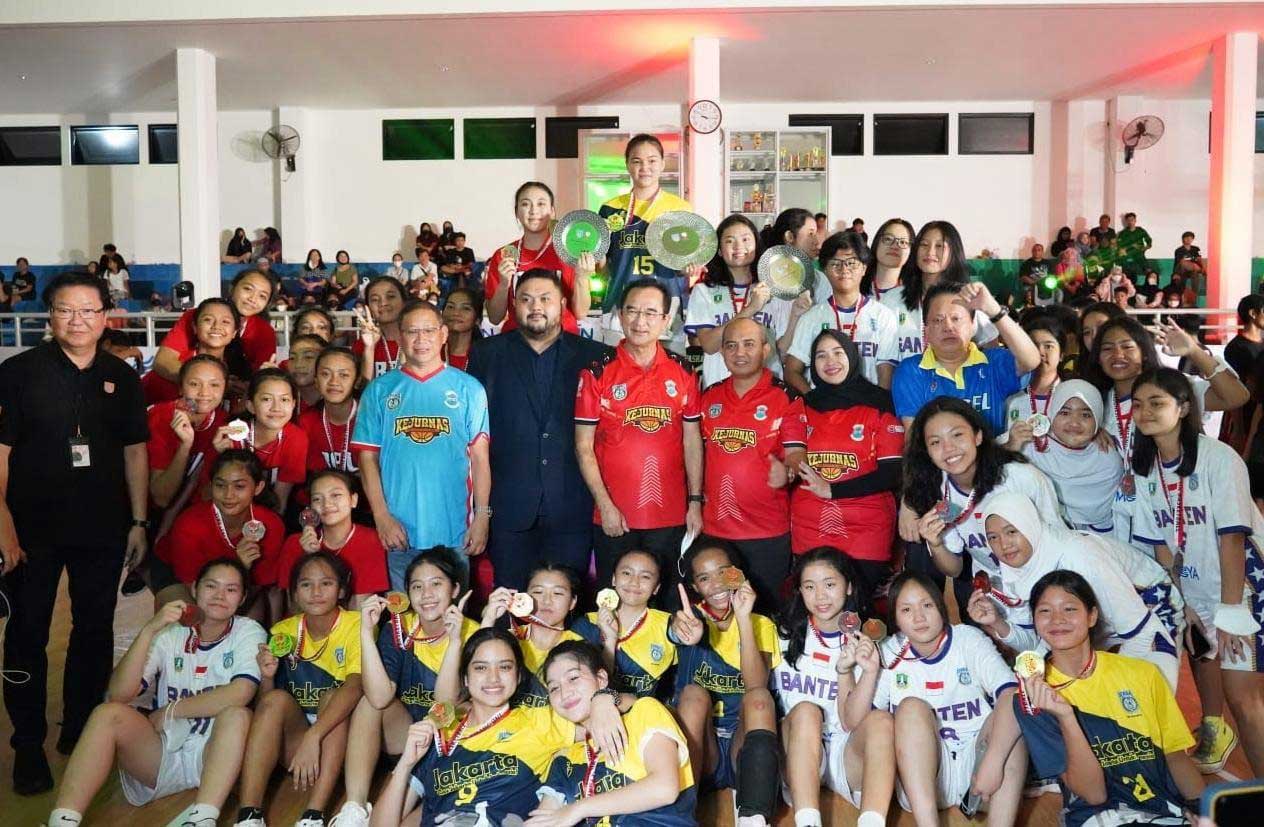 Rudianto Tjen Harap Kejurnas Bola Basket U-15 di Babel Lahirkan Atlet Profesional