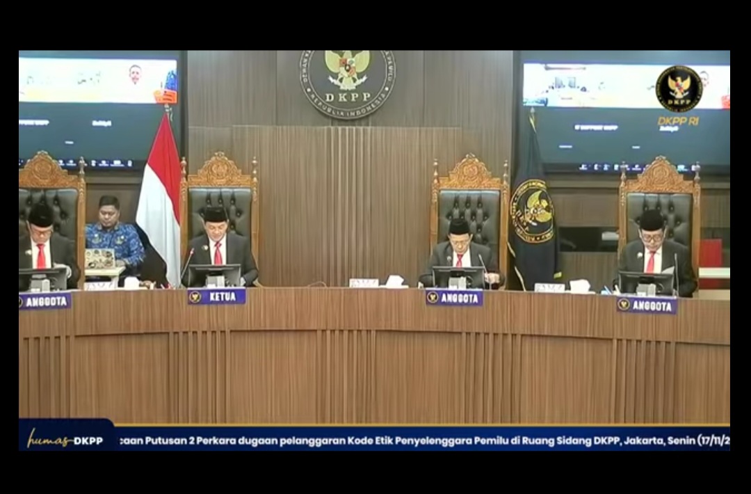 Tok! DKPP Tolak Pengaduan Taufik Koriyanto Terhadap 5 Komisioner KPU Bangka