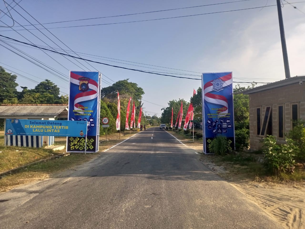 Komplek PT Timah Tbk Unit Metalurgi Muntok Wakili Babel Ikuti Seleksi Kampung Tertib Lalu Lintas ke Tingkat Na