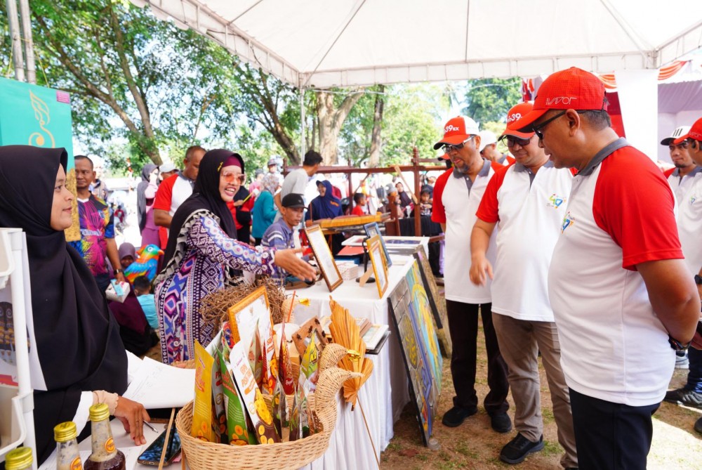 Dukung UMKM Lokal, PT Timah Hadirkan Bazar UMKM di Momen HUT ke-49 di Pulau Kundur