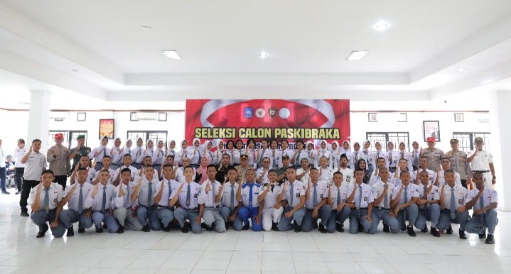 56 Siswa Ikuti Seleksi Calon Paskibraka Provinsi Kepulauan Bangka Belitung 2025