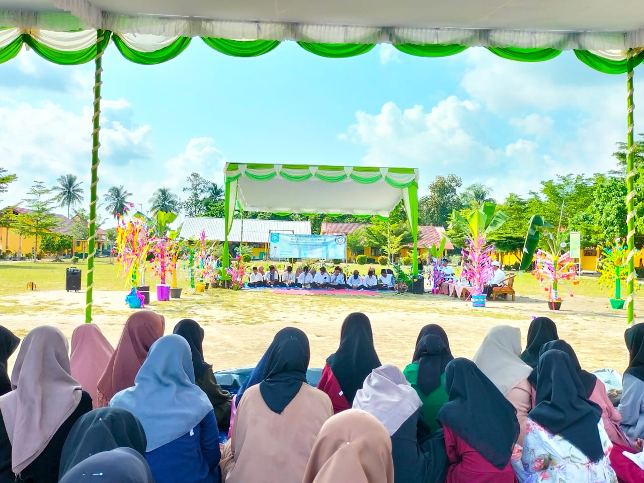 Cinta Alquran, SMPN 2 Lubuk Besar Gelar Khataman