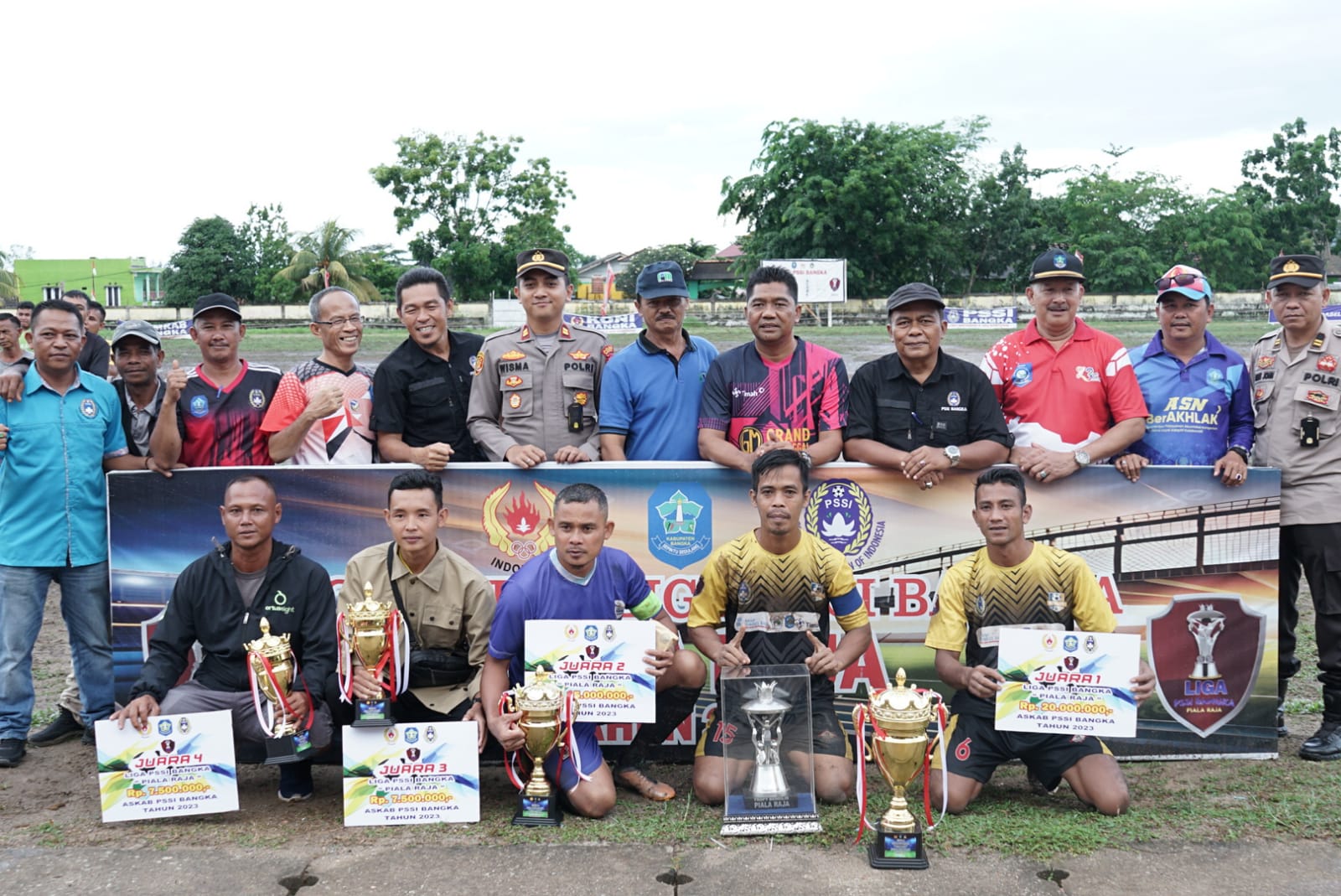 PS Pugul Juara Turnamen Piala Raja, Pemkab Ingatkan Pentingnya Persatuan