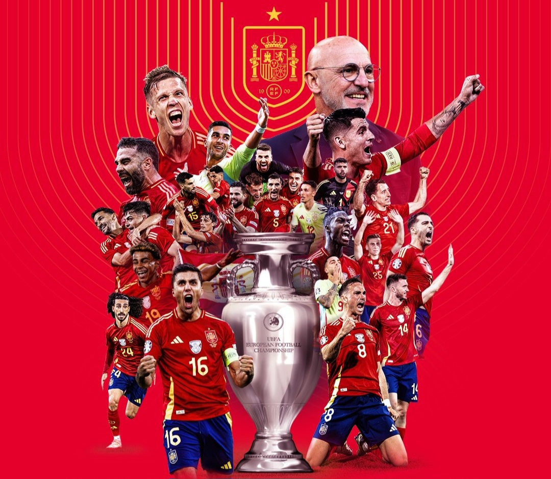 Formasi Terbaik Euro 2024, Spanyol Sumbang 6 Pemain Ini