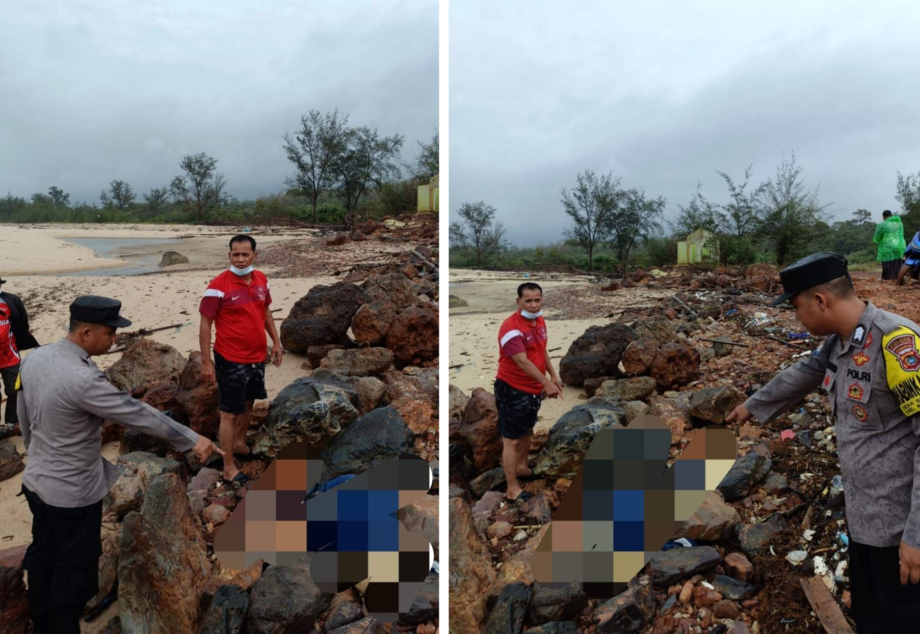Warga Sebagin Temukan Sesosok Mayat di Pesisir Pantai, Kondisinya Tinggal Kepala dan Baju