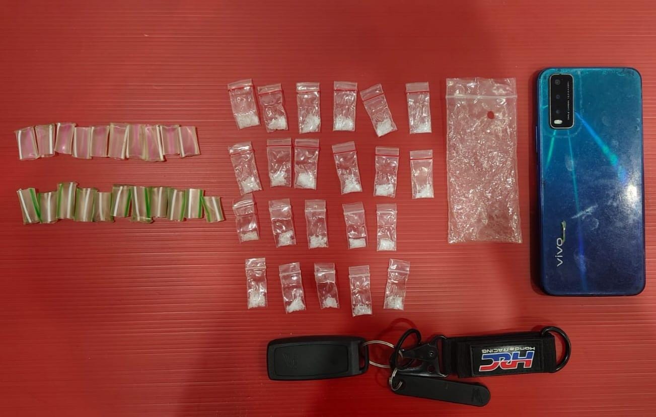 Seorang Pemuda 21 Tahun di Belinyu Dibekuk Polisi Gara-Gara Sabu