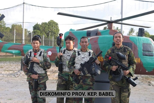 Paintball Juga Daya Tarik   Wisata di Pulau Belitung