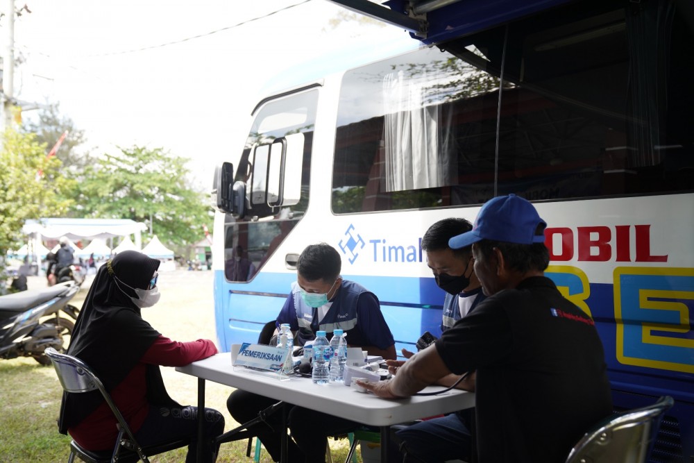 Mobil Sehat PT Timah Tbk Kunjungi 30 Lokasi di Wilayah Operasi Perusahaan