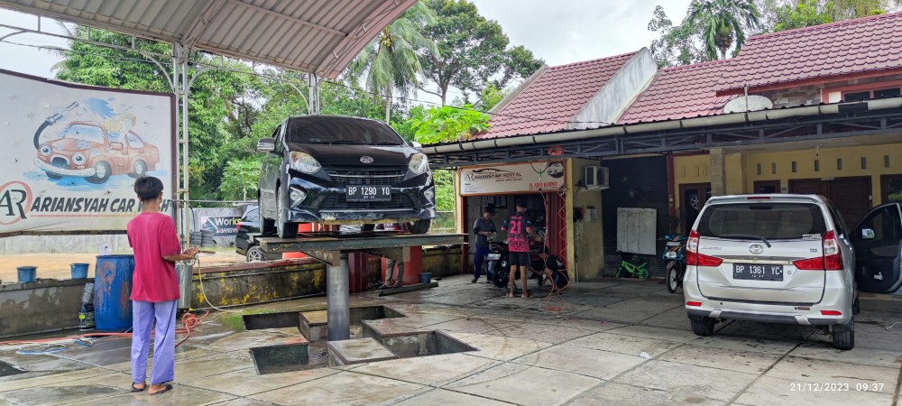 Berbekal Modal Usaha dari Program PUMK PT Timah Tbk, Usaha Car Wash dan Rent Car Ariansyah Terus Berkembang 