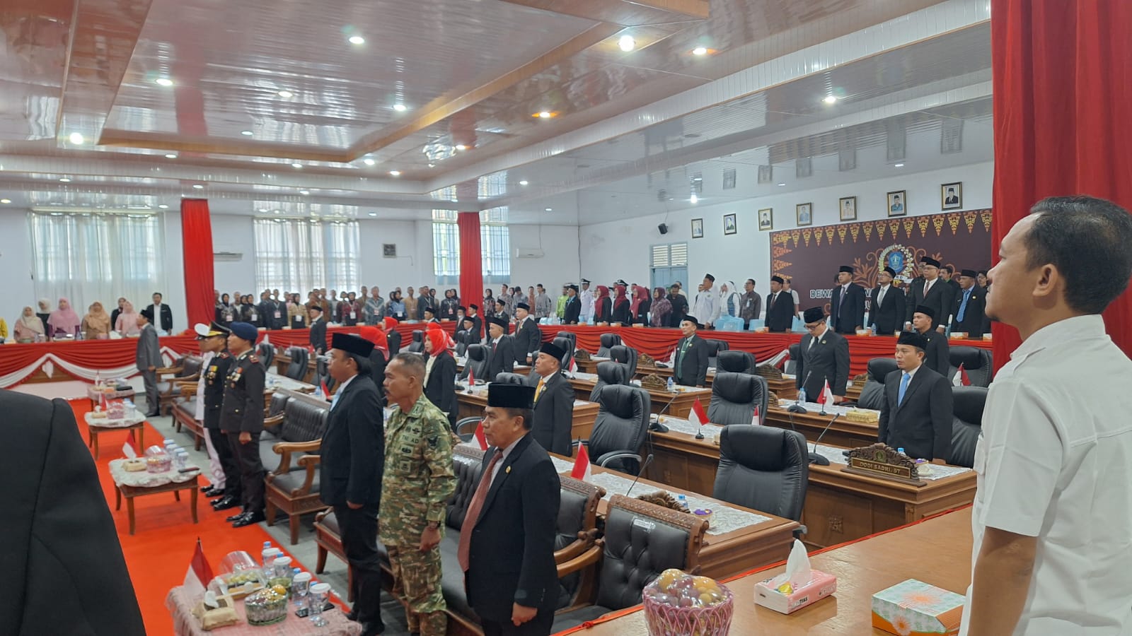DPRD Kabupaten Bangka Paripurna Mendengarkan Pidato Kenegaraan Presiden