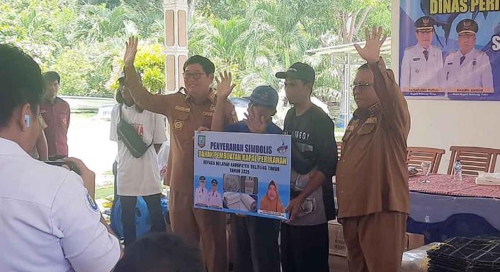 Bantuan Nelayan Beltim Mulai Disalurkan, Total Anggaran Capai Rp2,7 Miliar