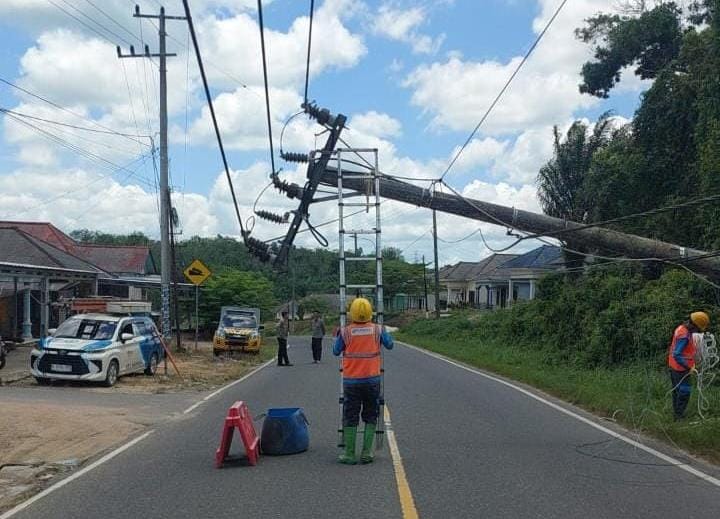 Kapolsek Ungkap Penyebab Avanza Tabrak Tiang Listrik di Ranggas