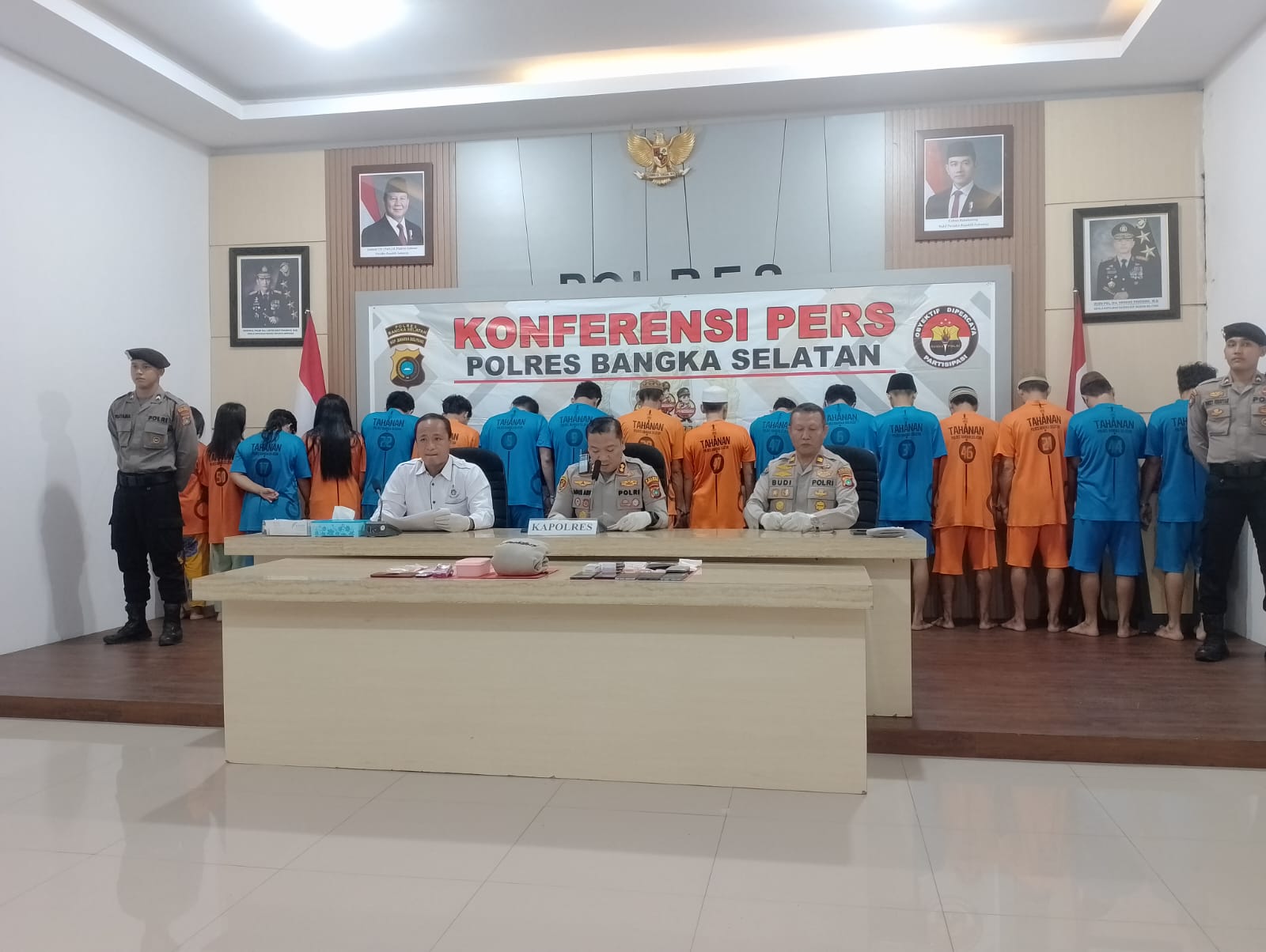 Ungkap Kasus Narkoba Semester I, 24 Kasus dan 29 Pelaku