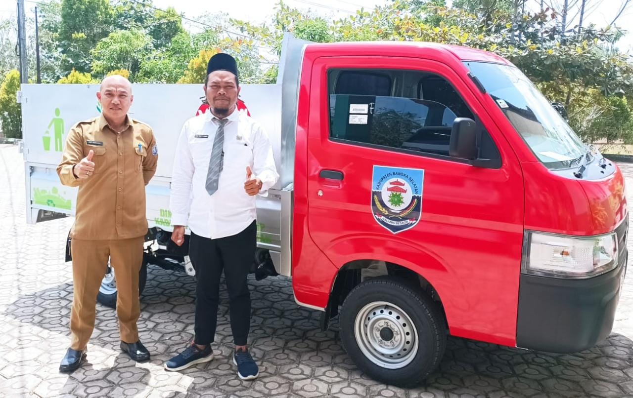 DLH Basel Tambah 1 Unit Mobil Sampah, Ini Himbauan Buat Masyarakat 