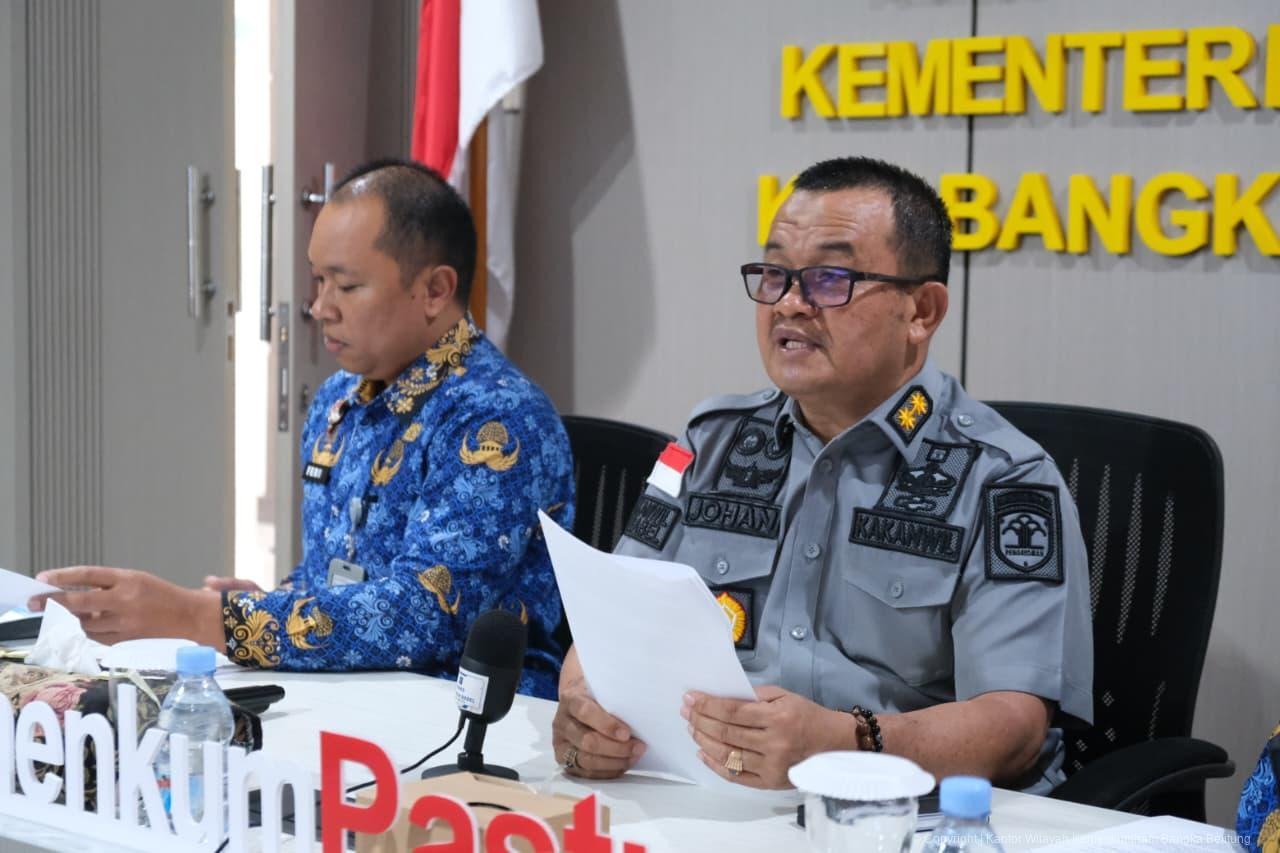 Kanwil Kemenkum Bangka Belitung Ikuti Asistensi Peningkatan Kapasitas Pemberi Bantuan Hukum