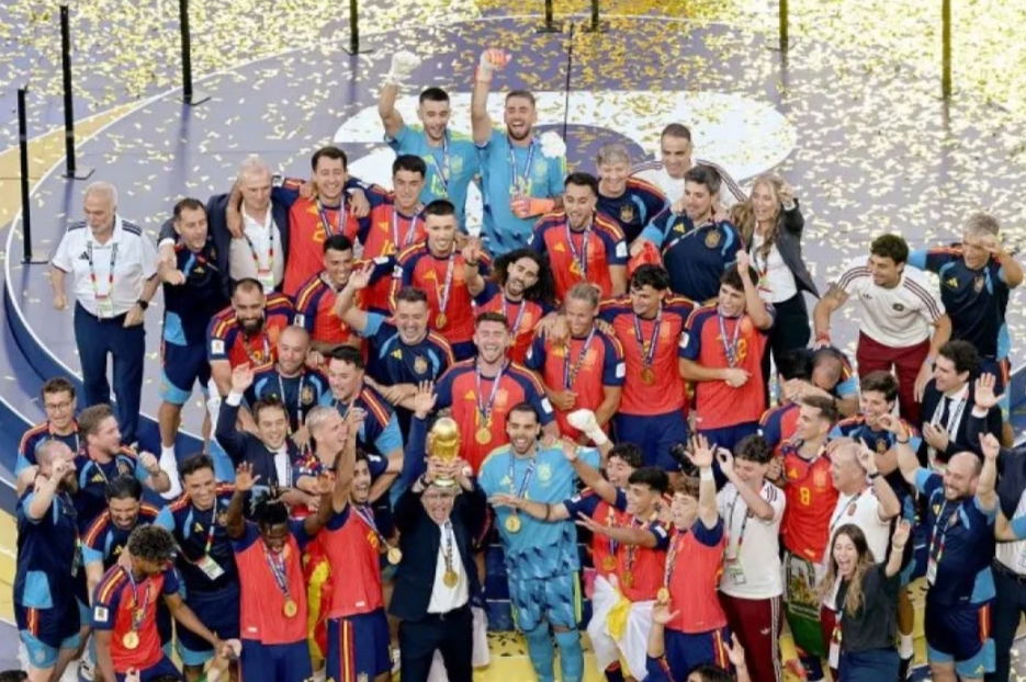 Spanyol Juara Dunia, De La Fuente Bangga, Scaloni Sedih