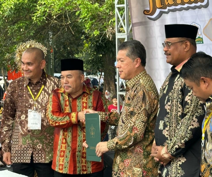 Pj. Gubernur Bangka Belitung Hadiri Acara Halal Bihalal Belasan Ribu Warga Aceh Jabodetabek