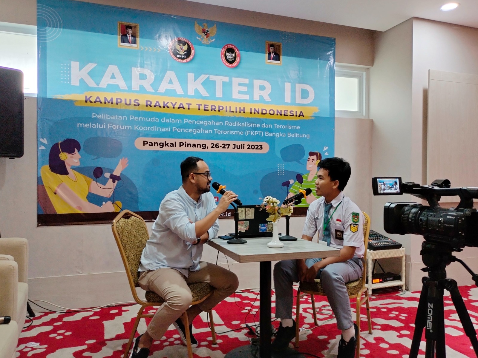 Karakter ID, Kampus Kita Suarakan Indonesia Bersama FKPT Babel