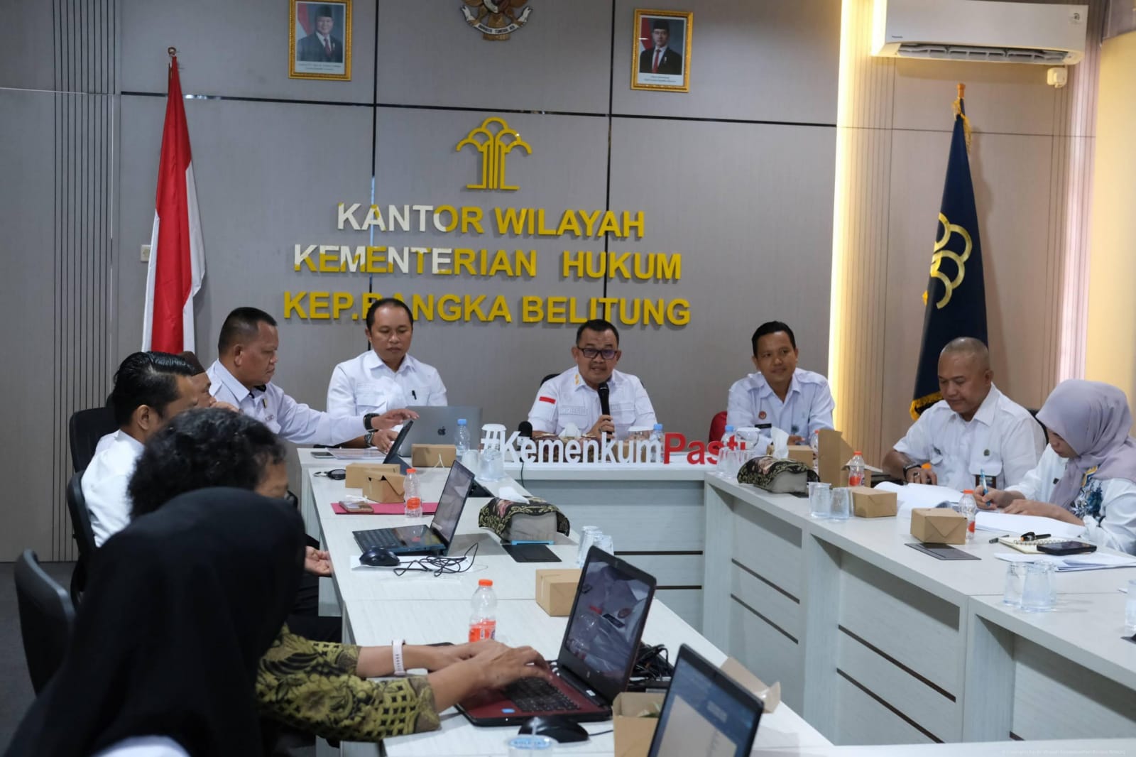 Kanwil Kemenkum Babel Gelar FGD Analisis dan Evaluasi Dua Perda Strategis