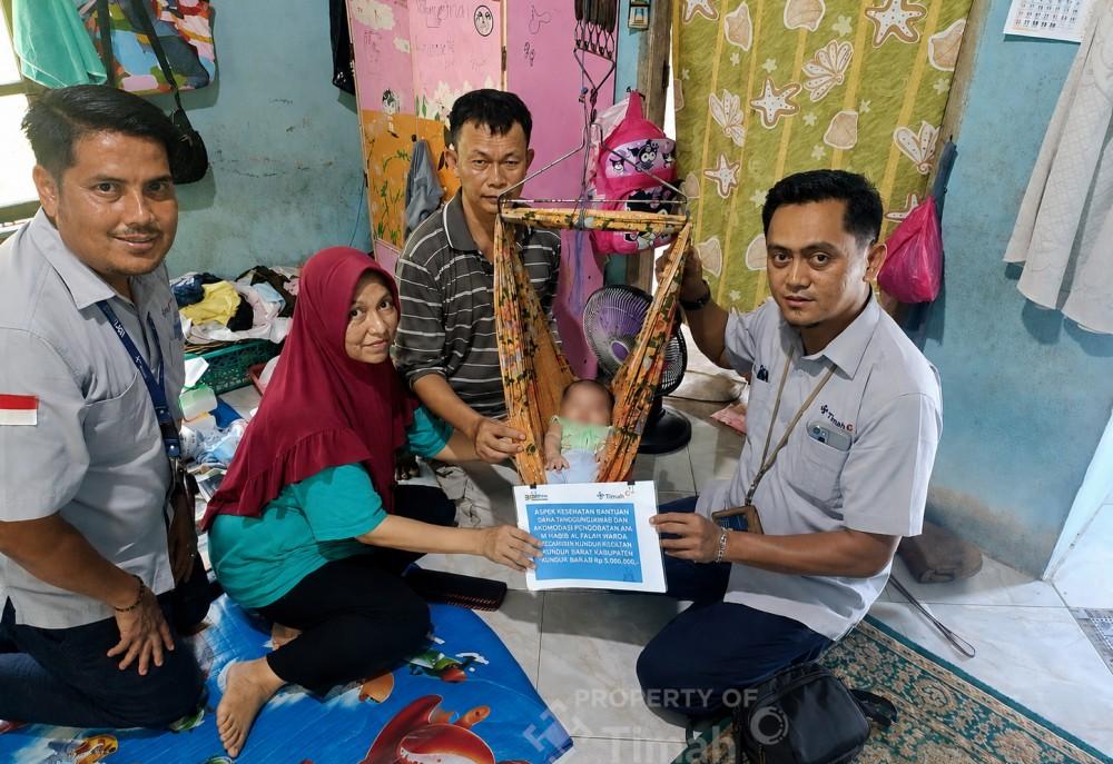 Perjuangan Habibi Melawan Hirschsprung, Bantuan PT Timah Ringankan Beban Keluarga