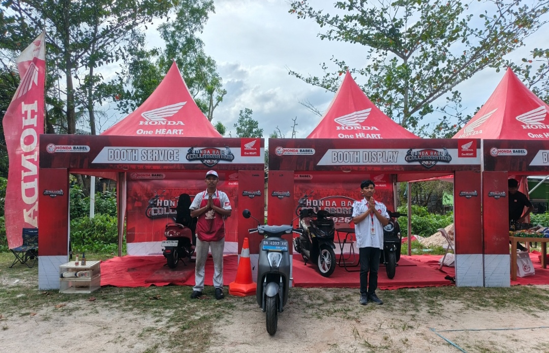 Honda Babel Collaboration 2026 Hadir di Manggar, Perkuat Kebersamaan dan Dukung UMKM Lokal