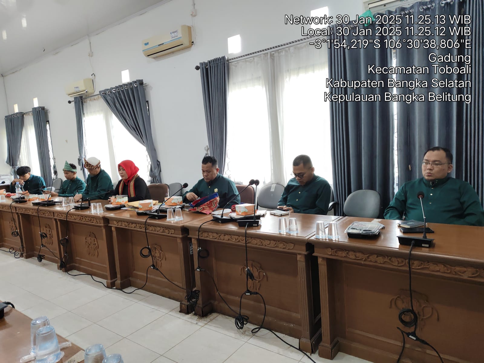 Komisi III DPRD Basel Rapat Bersama PT Banka Agro Plantari, Jalan Delas Nyelanding Akan di Perbaiki 