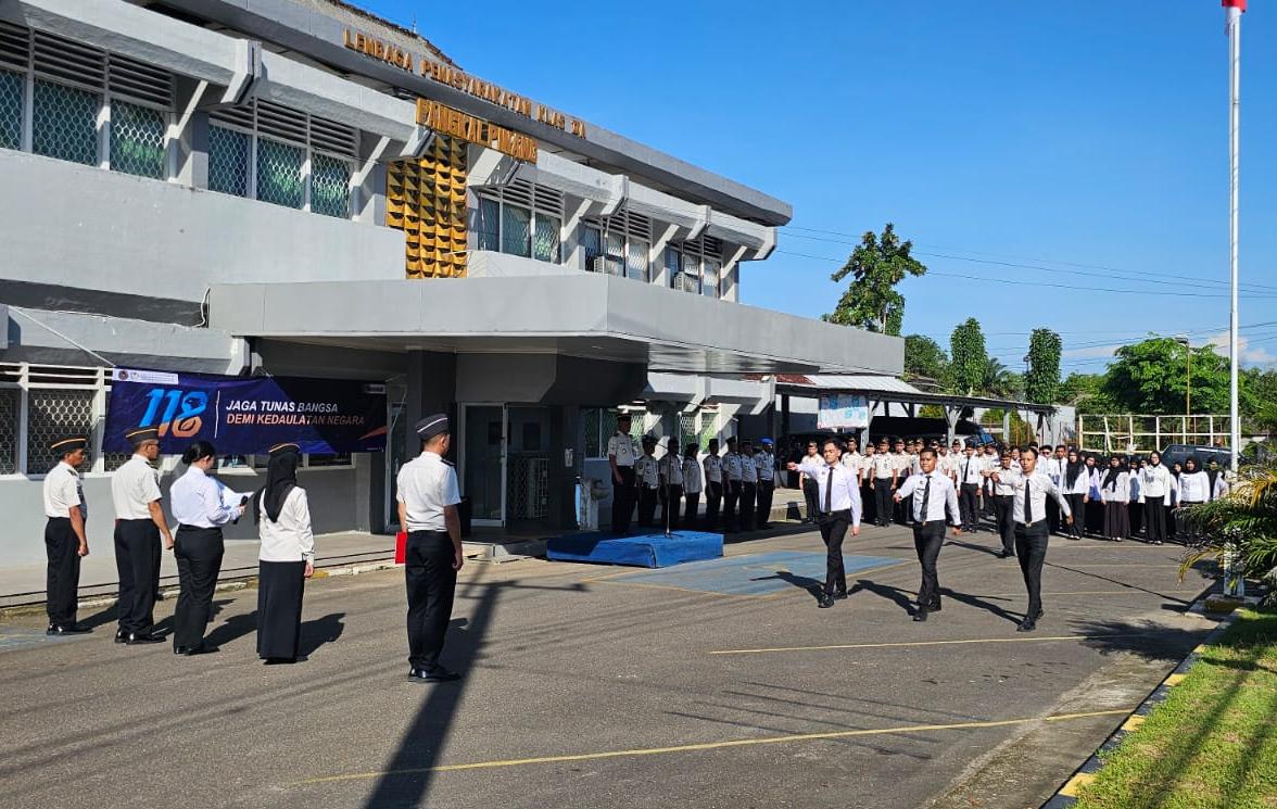 Lapas Pangkalpinang Dukung Program Strategis Nasional pada Peringatan Harkitnas ke-118