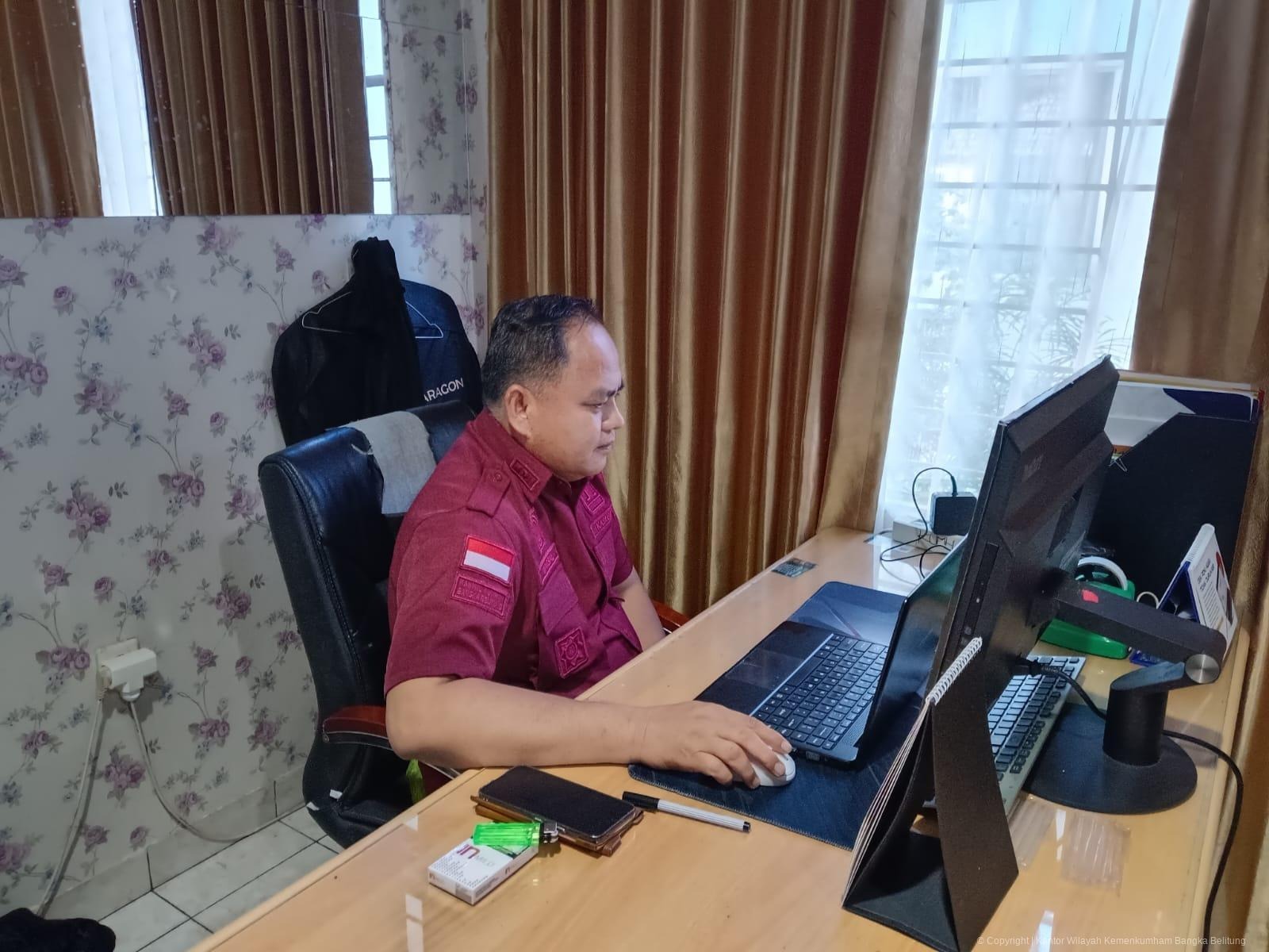 Perkuat Perlindungan Hukum Pelaku Usaha, Kanwil Kemenkum Babel Dampingi 30 Pendaftaran