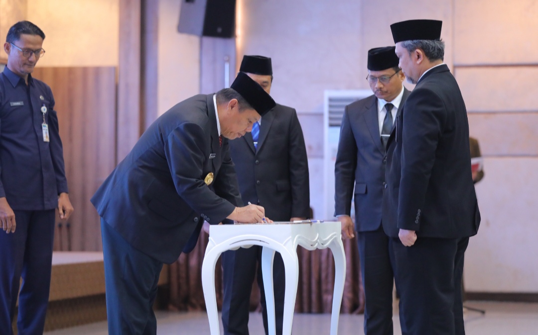 Kukuhkan Kepala BPKP, Gubernur Hidayat Dorong Kolaborasi Pengawasan Keuangan Daerah