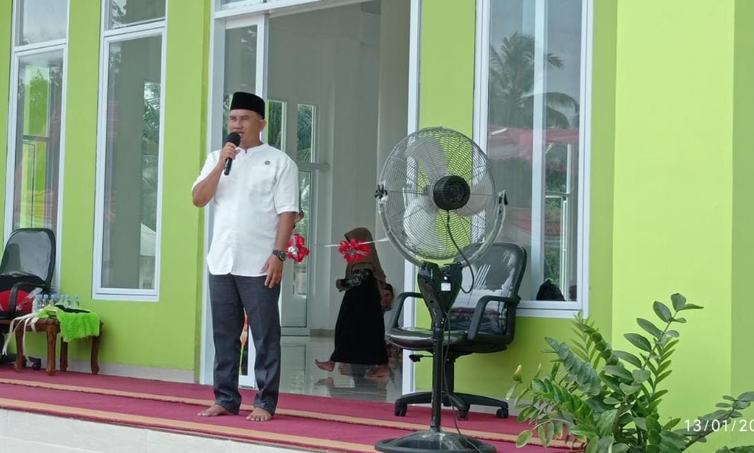 Desa Bikang Punya Masjid Baru, Kades; Alhamdulillah Cita - Cita Saya Tercapai