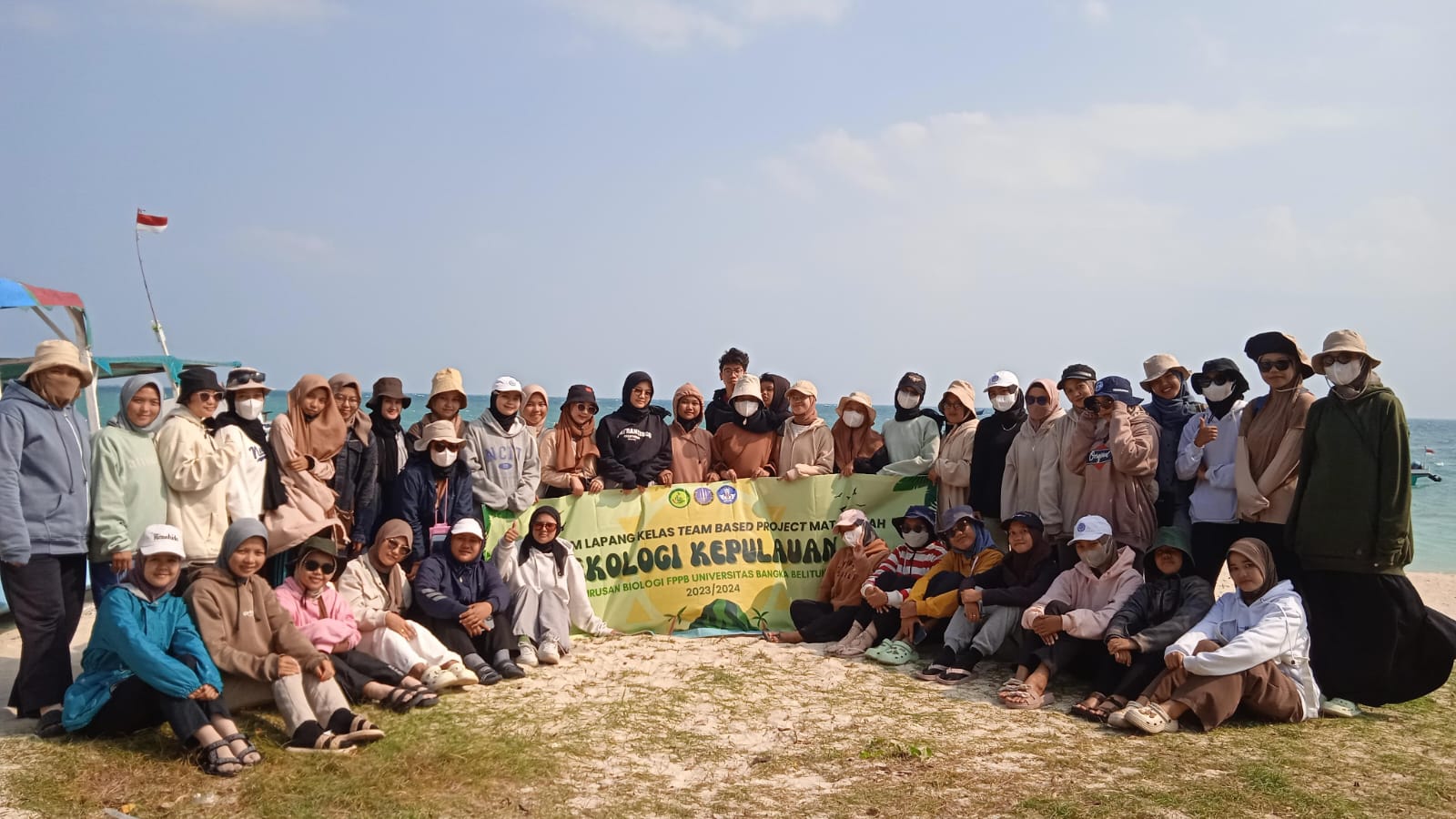 Biologi UBB Eksplorasi Pulau Semujur, Ciptakan Kelas Kolaboratif dan Partisipatif