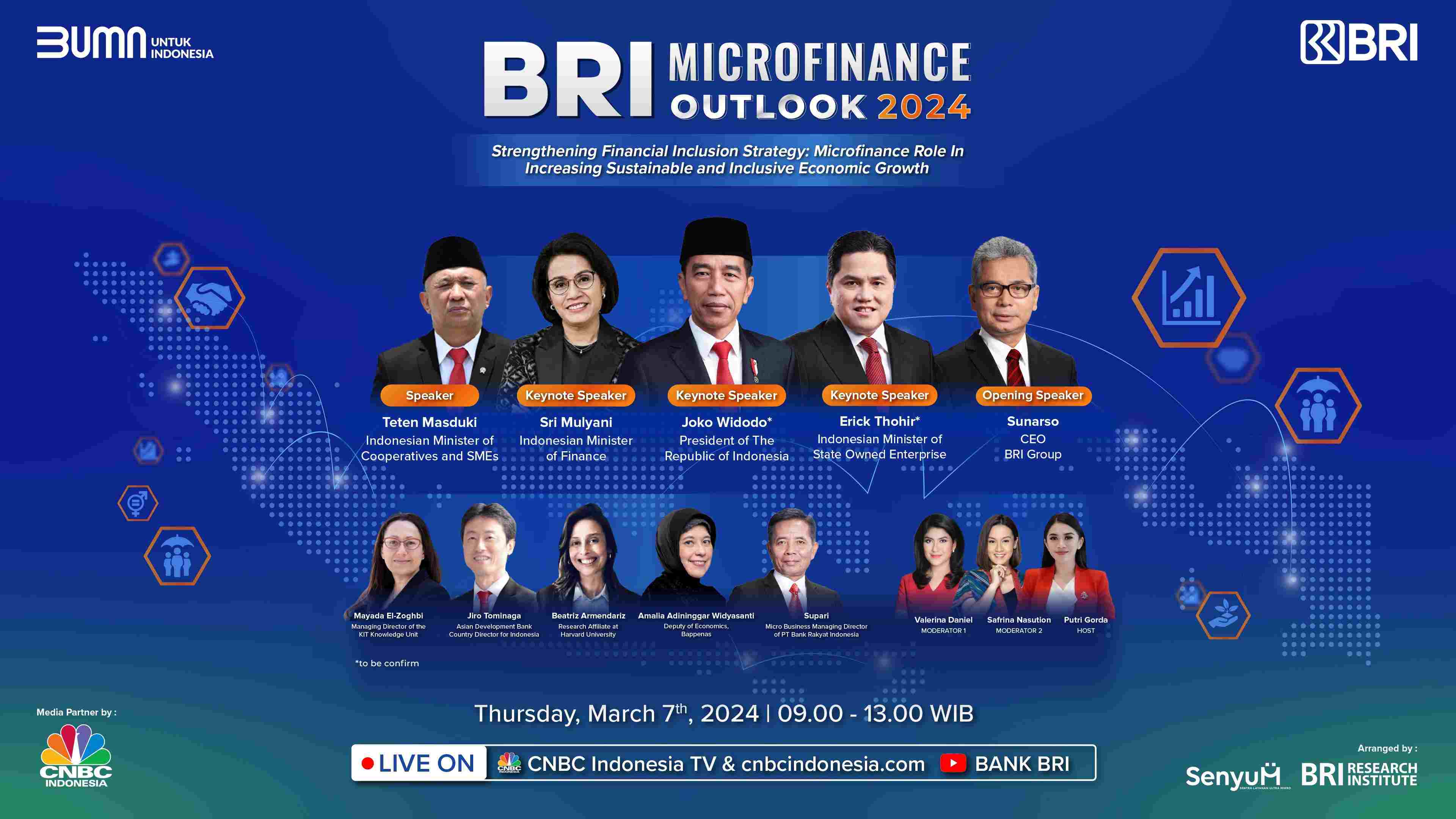 BRI Microfinance Outlook 2024 Angkat Strategi Memperkuat Inklusi Keuangan