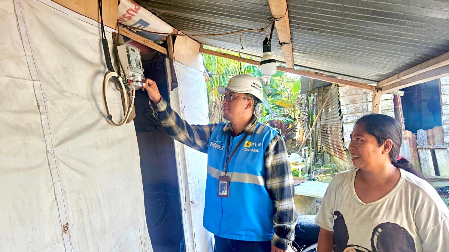 PLN ULP Tanjung Pandan Wujudkan Akses Listrik Merata Lewat Program Light Up The Dream