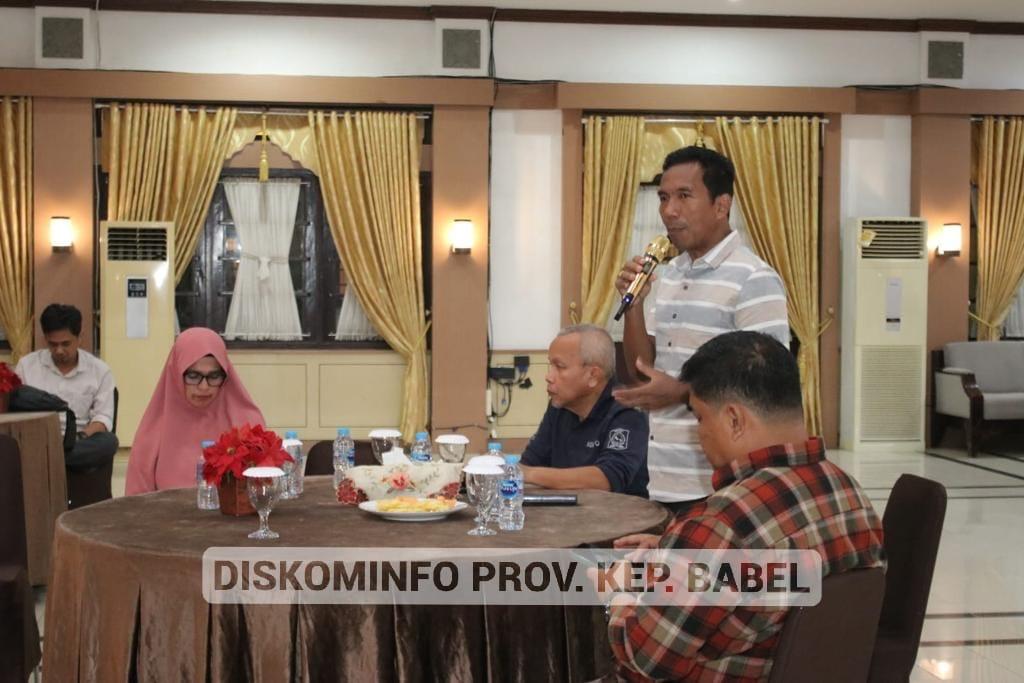 Audiensi Dengan Awak Media, Pj Gubernur Suganda Paparkan Program Gule Kabung