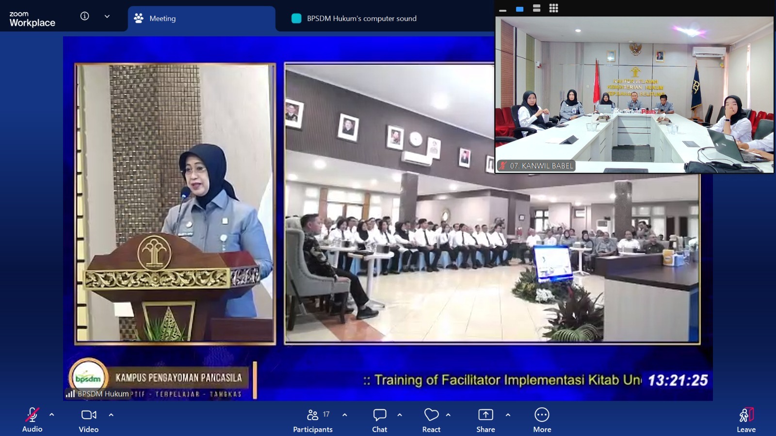 Pembukaan TOF Implementasi KUHP dan KUHAP Angkatan XIV dan XV Tahun 2026 Resmi Digelar