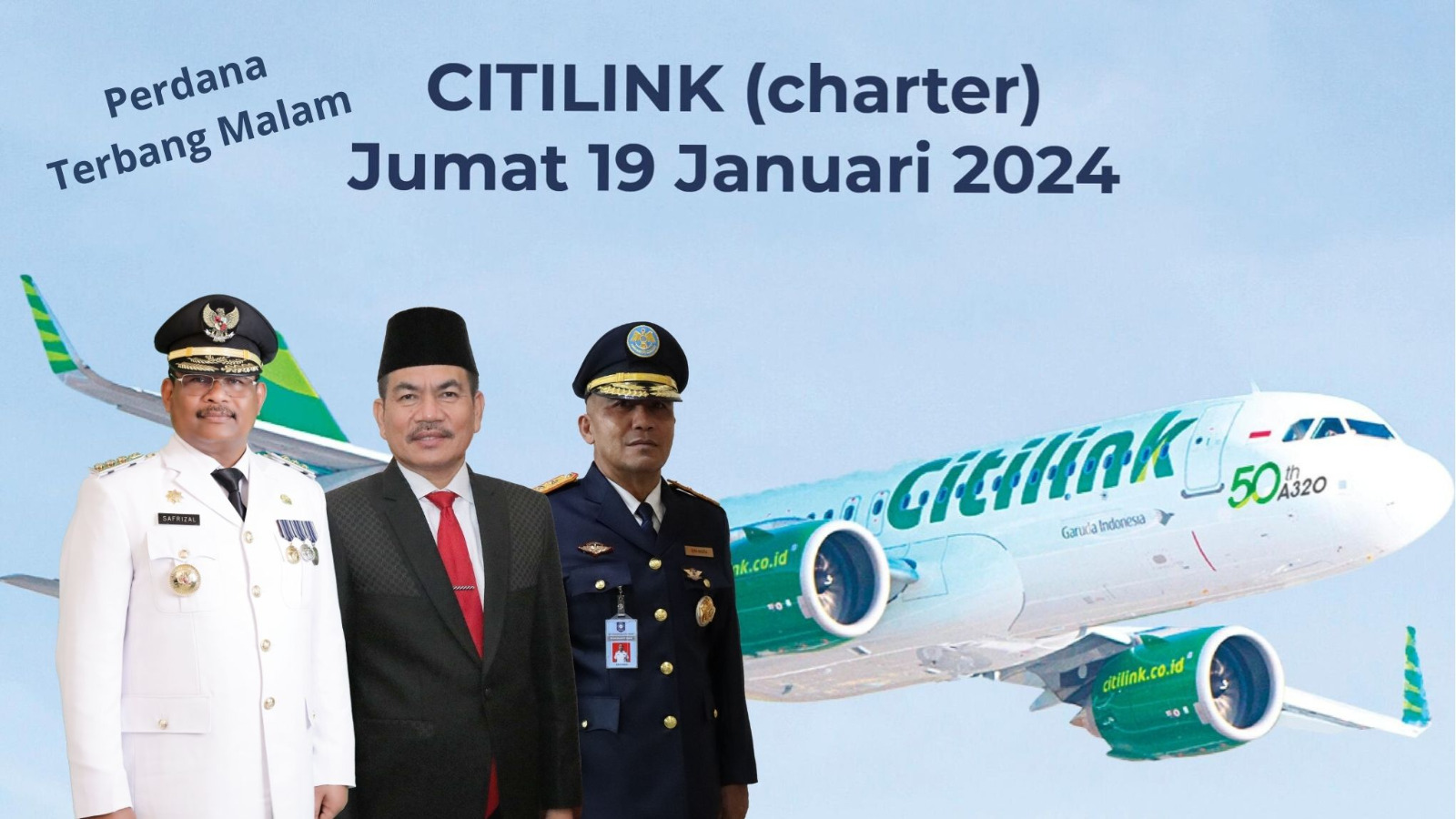 Kabar Gembira Buat Warga Belitung, Ada Penerbangan Carter Citilink, Catat Jadwalnya!