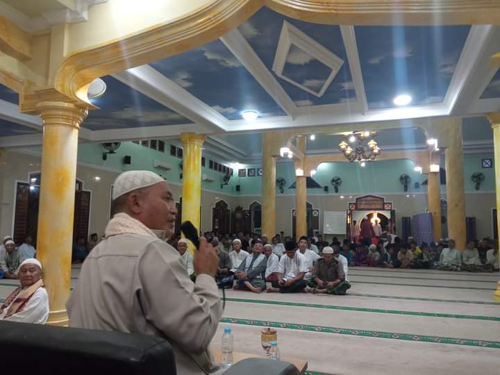 Isra Miraj, Masjid Nurul Huda Parit Padang Undang Ketua MUI Ceramah