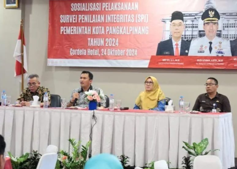 Pemkot Pangkalpinang Sosialisasikan Survei Integritas