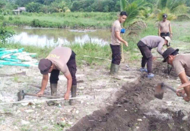 Bhabinkamtibmas di Babar Diarahkan Menggerakkan Ketahanan Pangan