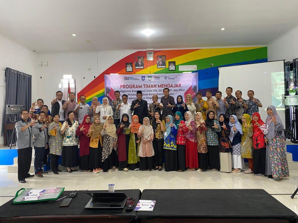 Gernas Tastaka dan Literasi Guru, Upaya PT Timah Tbk Tingkatkan Profesionalisme Guru 