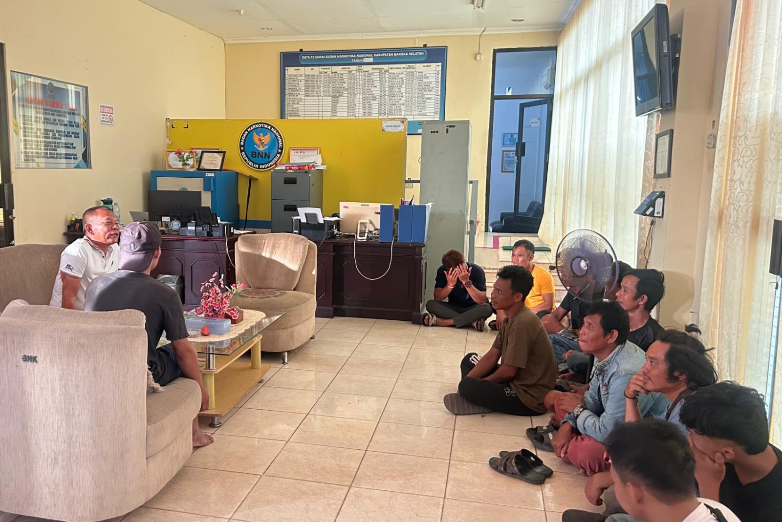 BNNK Basel Terima 15 Klien Hasil Operasi Antik Menumbing 2026, Salah satunya  Anak Bawah Umur 