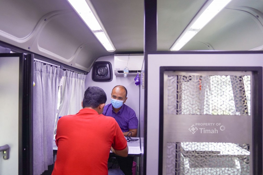 PT Timah Tbk Hadirkan Layanan Kesehatan Gratis Melalui Mobil Sehat dalam Bulan Bakti HUT ke-49 di Kundur