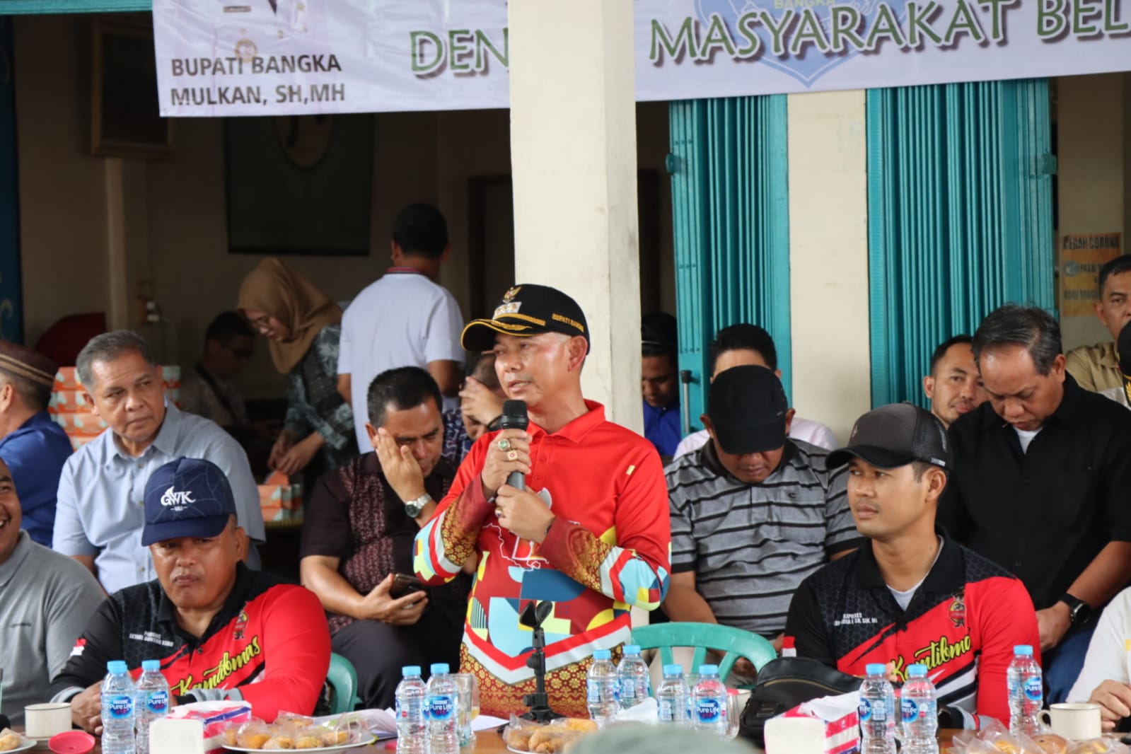 Ngopi Bareng Masyarakat Belinyu, Ini Aspirasi yang Didapat Bupati Mulkan 