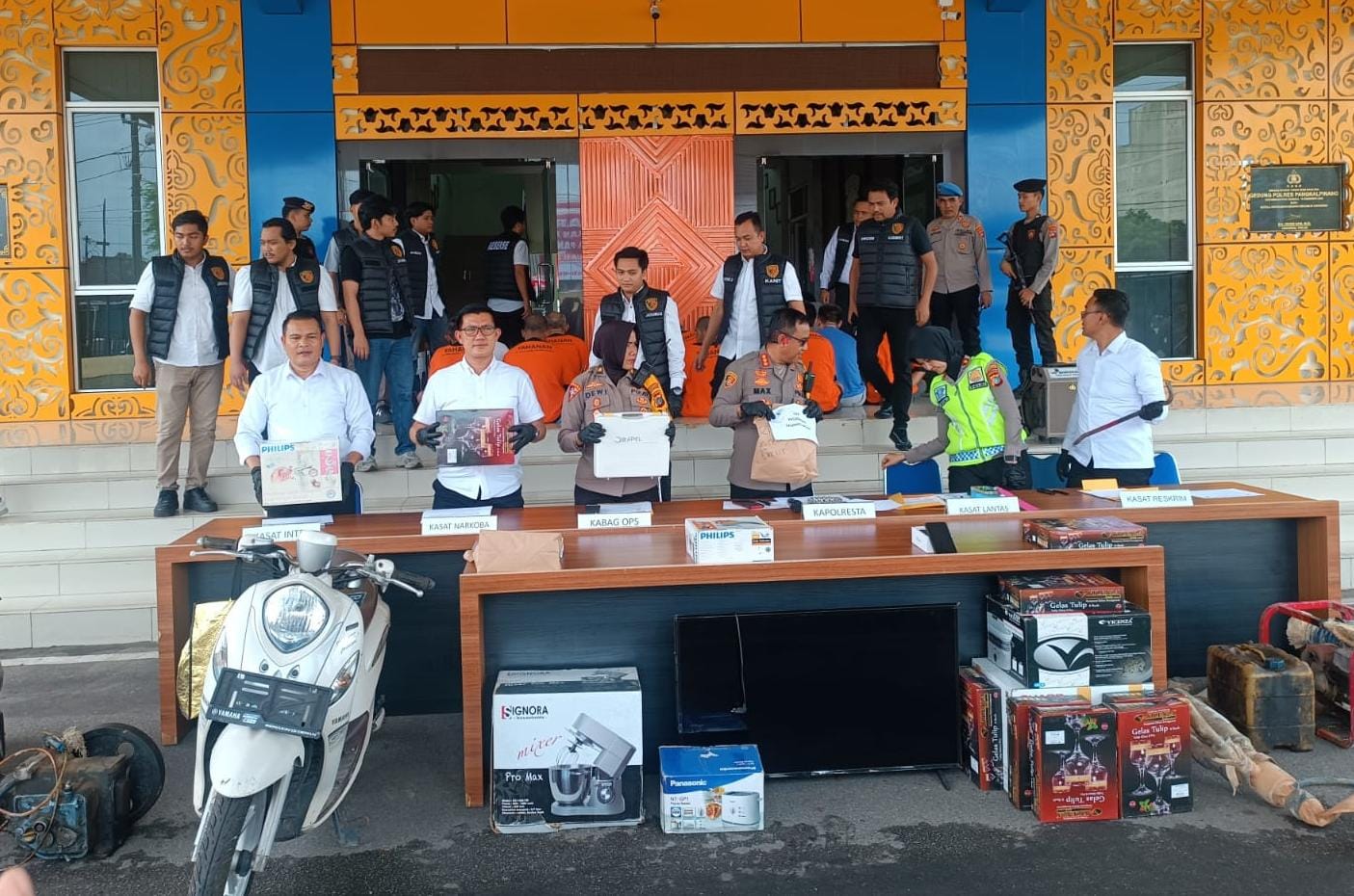 Polresta Pangkalpinang Paparkan Capaian Kinerja 2025: Total Kasus Naik