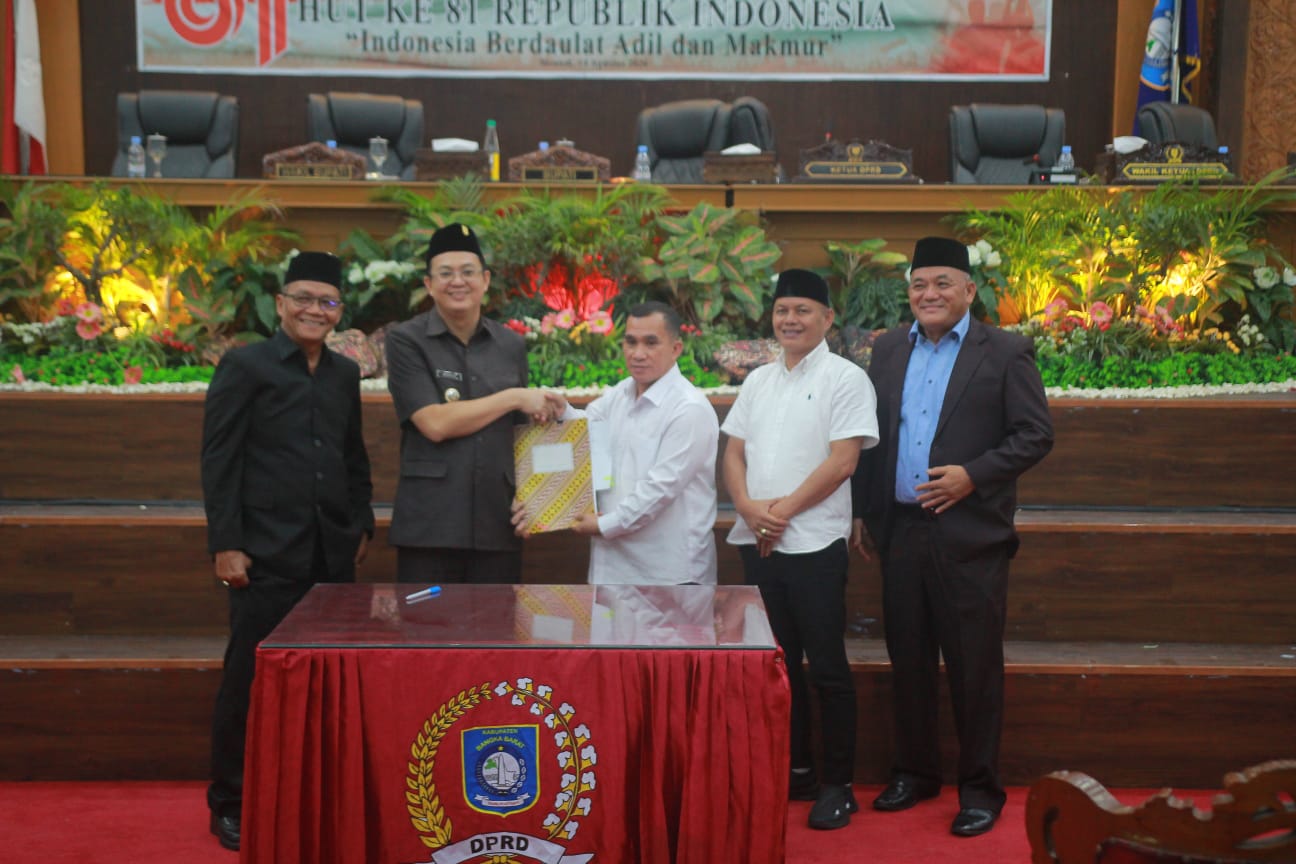 DPRD Sahkan KUA PPAS 2027 Dan KUPA PPAS Perubahan 2026