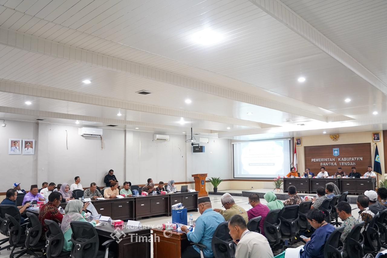 PT Timah Bahas Pembaharuan RIPPM untuk Masyarakat Bangka Tengah