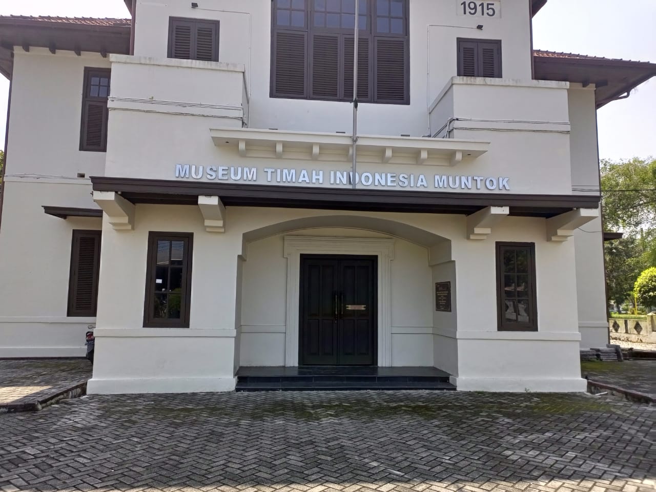 PT Timah Tbk Renovasi Gedung Museum Timah Indonesia Muntok, MTI Tutup Sementara