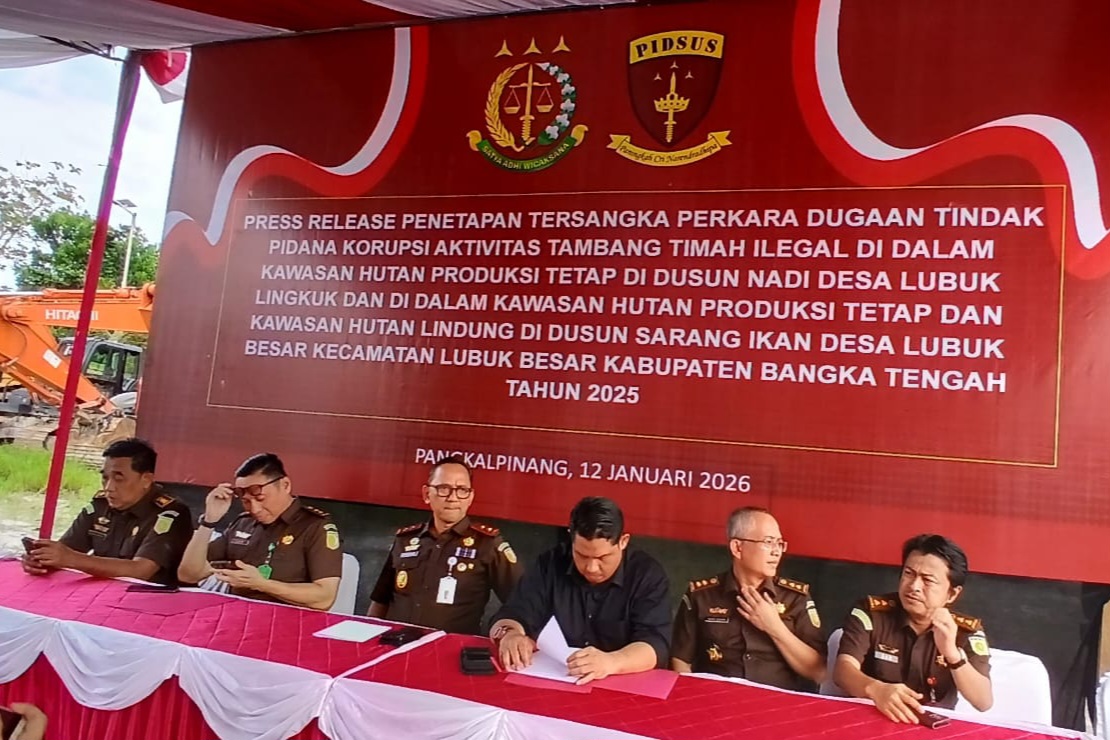 Tersangka Kasus Tipikor Hutan Lubuk Besar dan Nadi Ada 4 Orang?
